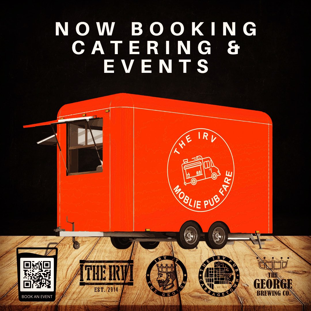 theirvpub's tweet photo. Have us cater your next event. Scan the QR code to book us. #theirv #mobile https://t.co/eVSSu4y9iB
