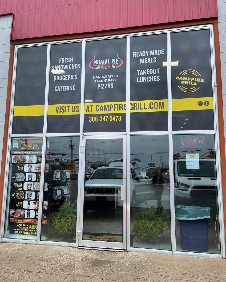 scottpathways's tweet photo. Our Pathway Partner of the Week this week is @campfiregrillsk 👏🏻 Andre loved his experience working with Lloyd and his team and learned a lot along the way. If you haven’t checked this place out, you should! They just opened up a new store front shop! @RegPublicSchool https://t.co/vgYlU6YKnH