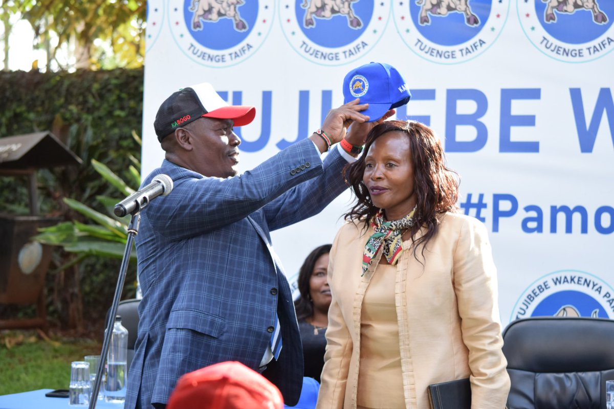 honkabogo's tweet photo. After immense consultation and intense scrutiny, I have chosen Madam Esther Ndirangu as My Deputy Governor for Kiambu County under  the Tujibebe Wakenya Party in the August, 9th. 2022 Gubernatorial elections. (1/3) https://t.co/Kw8Ja8QW2G