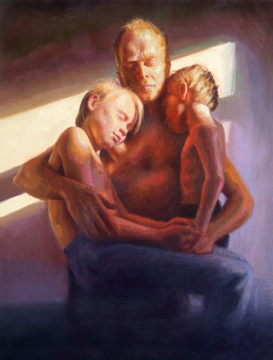 FiKVAFoundation's tweet photo. 🎊 MEET JURY MEMBER FRANCIEN KRIEG! ⚖️
https://t.co/suRdARMJP0
Shelter in the sun
60 x 80 cm oil linen 2022
https://t.co/fA7CCLPQyZ
.
#francienkrieg #familyportrait #shelter #oilonlinen #moderportrait #contemporarymasters #dutchartist #fikva #artaward #contest https://t.co/vzykac3Y5h