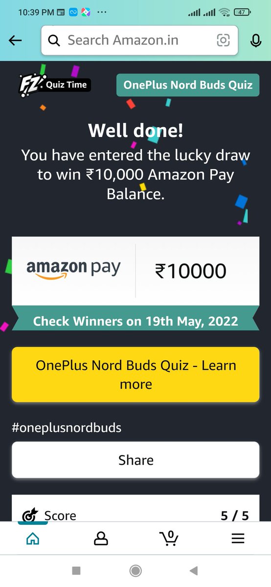 Brajendrabhl's tweet photo. @amazonIN
@oneplus_india #Oneplusnordbuds #LetTheBeatDrop https://t.co/kxs8BSEdZi