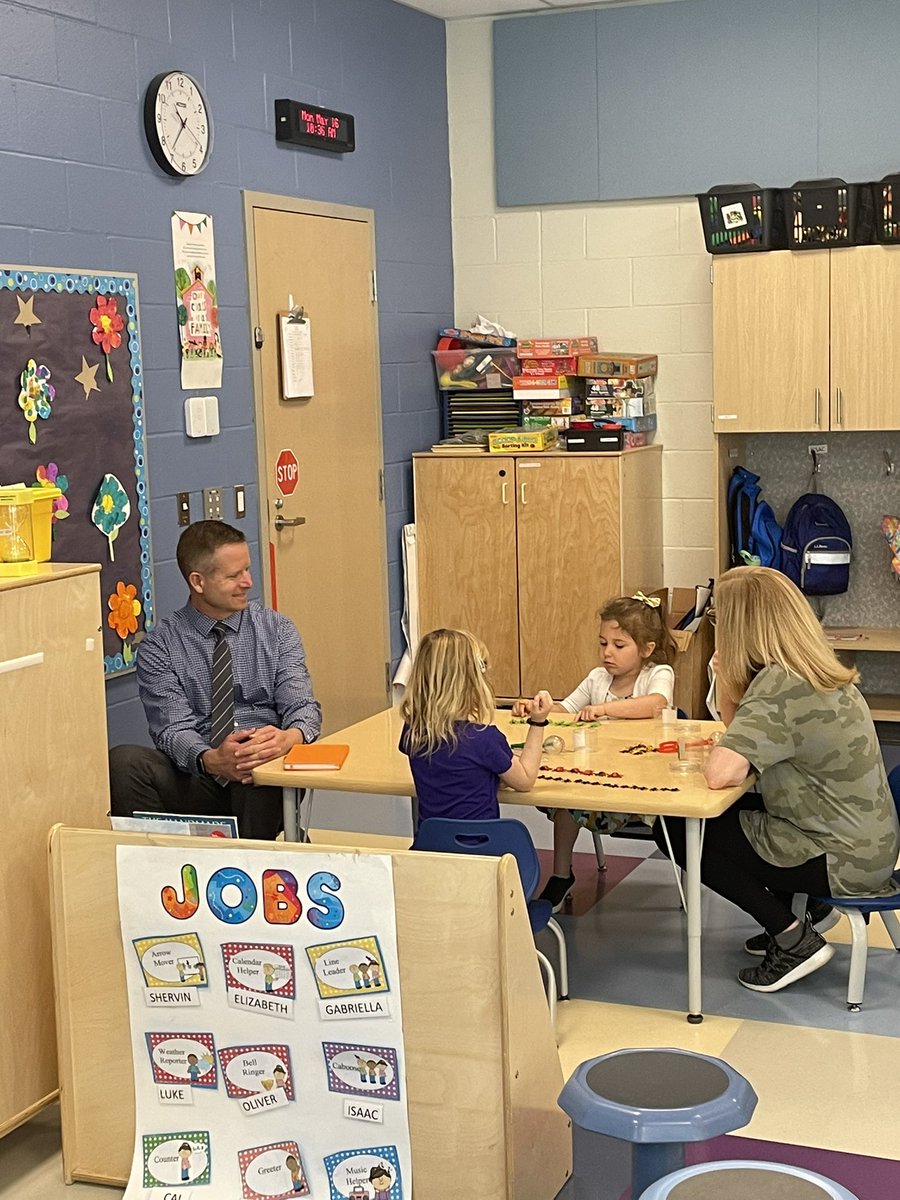 Big shout out to @MASchoolsK12 and Dr. Russell Johnston and his Team coming to @FoxboroughPS and listening to our staff, and checking out the best PreK programming in the Commonwealth. #theboro02035