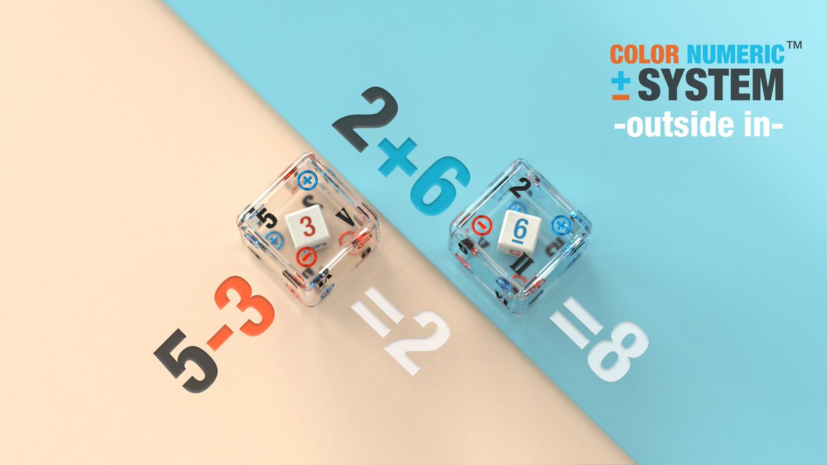 myzerodegree1's tweet photo. We know it’s going to be exciting when color meets numeric, VIOLA! With the color numeric system, players can take the number from the outer die to plus or minus from the inner die.

 follow our kickstarter page from our link below

https://t.co/pIDupqroA4 https://t.co/FxS9nvD7KJ