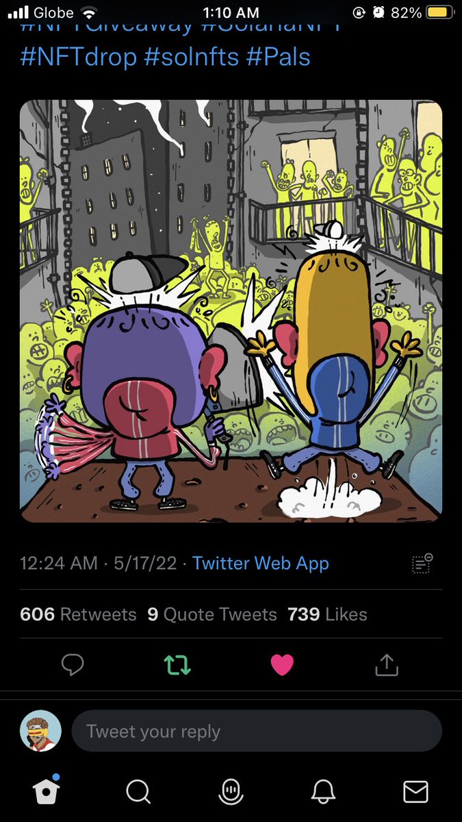 Yosh_NFT's tweet photo. @WeirdPalsNFT 🤞🏻 https://t.co/l9sqDZCmg3