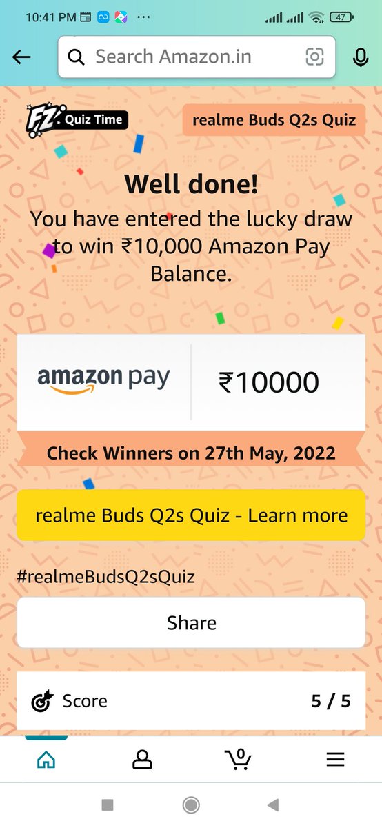 Brajendrabhl's tweet photo. amazonIN
@realmeTechLife #realmeBudsQ2s #GrooveOnAllDayLong https://t.co/fEQxJfkZBX