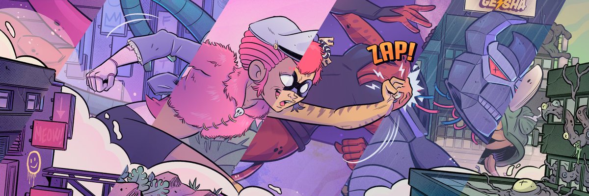 CryptoGeisha's tweet photo. We heard you like art 👀 here's some Battle Banner info, with more teasers coming:

⚡ Every asset completely redrawn

⚡ Full body artwork of all SG + new Kaiju

⚡ Hand drawn backgrounds + foregrounds

⚡ Completely unique to every SG in the collection https://t.co/8yHHHZjTBS