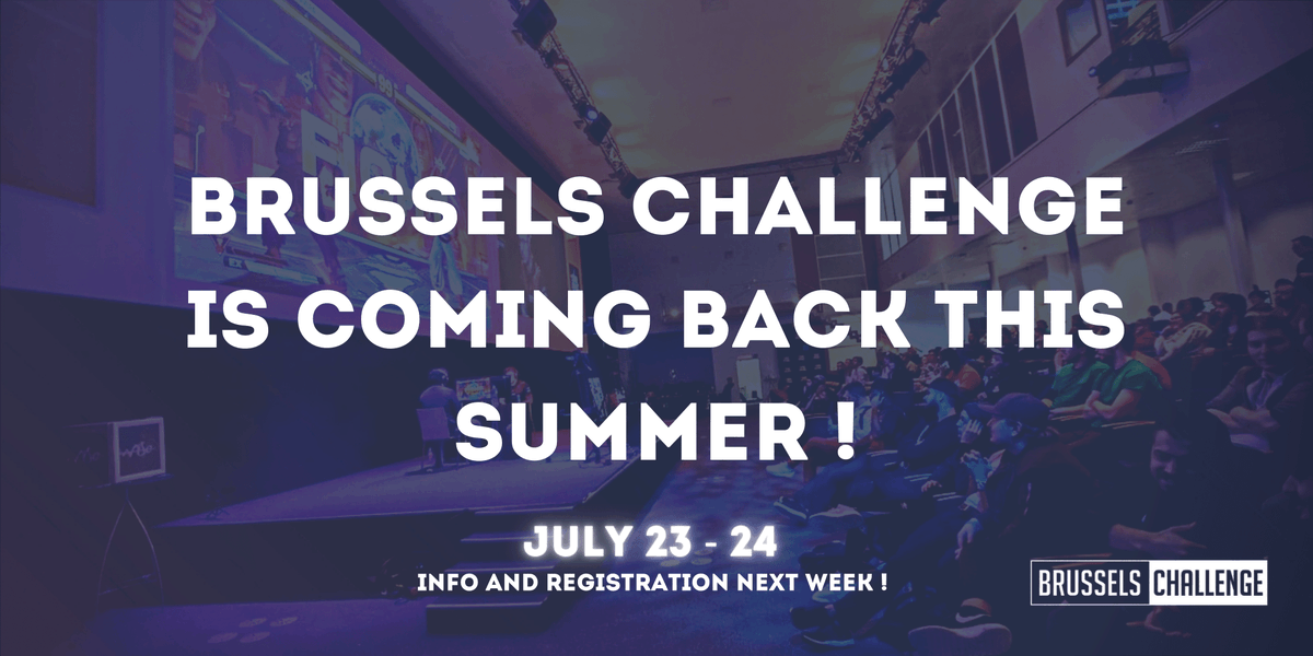 ccl085's tweet photo. Finally! #BrusselsChallenge Major Edition is back! See you all soon! https://t.co/D5JW6qyllB