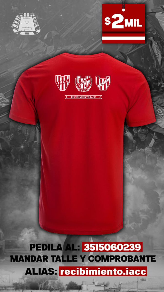 PortalInstituto's tweet photo. Se va terminando el tiempo para pedir la remera con la que, comprándola, colaboras para hacer los telones de los escudos.
Hermoso diseño, barata, buena calidad y colaboras con los telones 😍
#YoSoyParte 🇦🇹 https://t.co/IgZ6LWUFJw