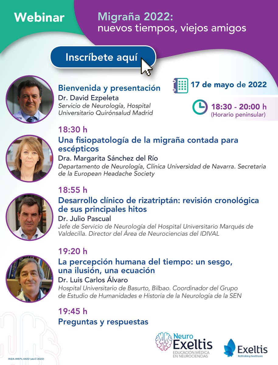davidezpeleta's tweet photo. 🔴 Os recordamos el seminario web de mañana 17 de mayo de 18:30 a 20:00 🗓️

📝 Os podéis inscribir directamente en la siguiente dirección ⬇️ 

https://t.co/MxdIg1NsRX https://t.co/4e0j6CVBiC