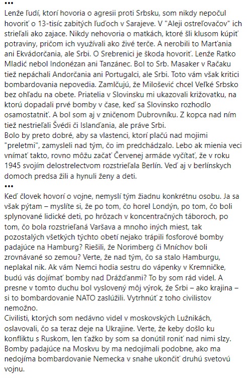 balazsrichard's tweet photo. Skvelý Peter Osuský v rozhovore pre Denník N povedal Karolovi Sudorovi okrem množstva iného aj toto. Do bodky s ním súhlasím. 
• https://t.co/gAXrHloHQd https://t.co/ZQZc9Tmg5I