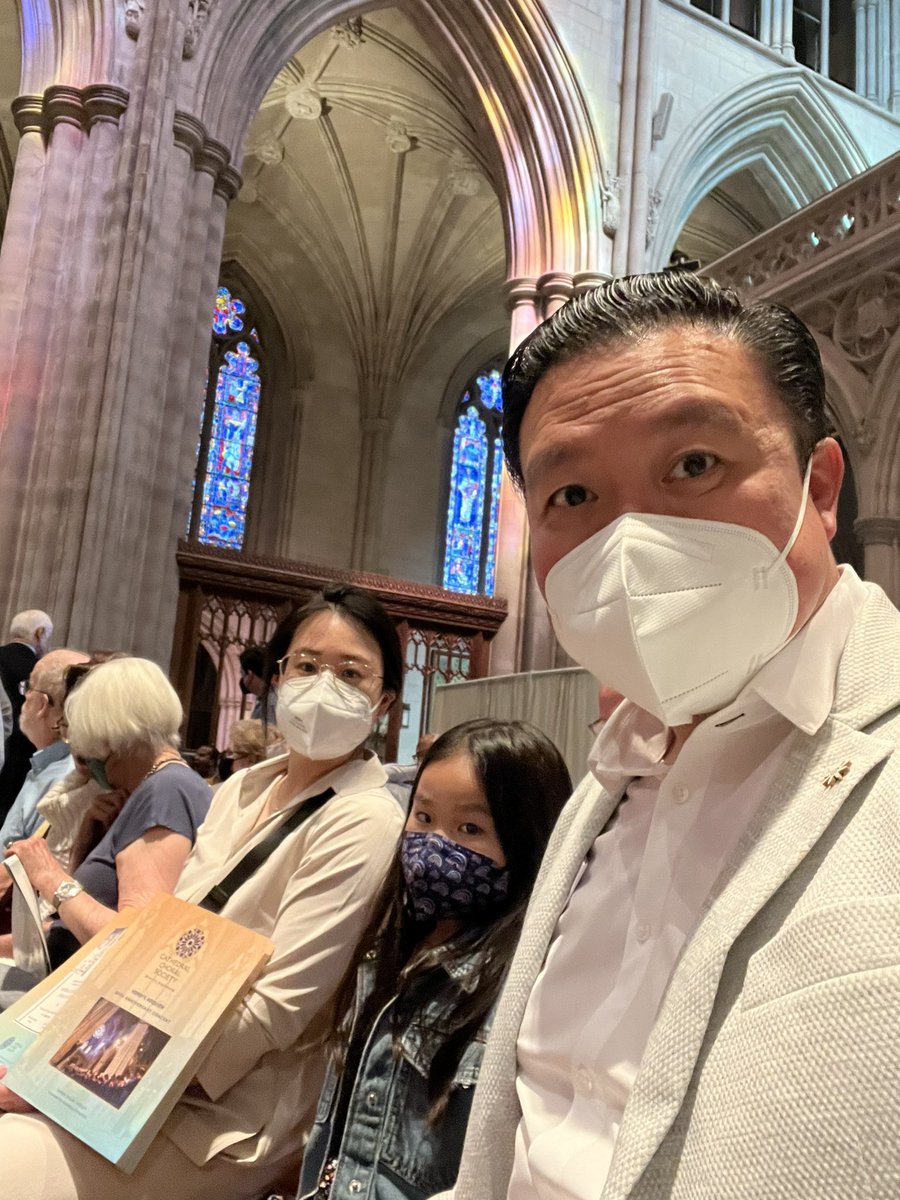 Grateful we had a chance to see Verdi’s requiem at <a href="/WNCathedral/">Washington National Cathedral</a> with the <a href="/CathedralChoral/">Cathedral Choral Society</a> featuring <a href="/RWSing/">Rachel Willis-Sørensen</a> <a href="/jnaibmezzo/">J'nai Bridges</a> <a href="/MarioChangTenor/">MARIO CHANG</a> @baritonally. Amazing performance and acoustics.