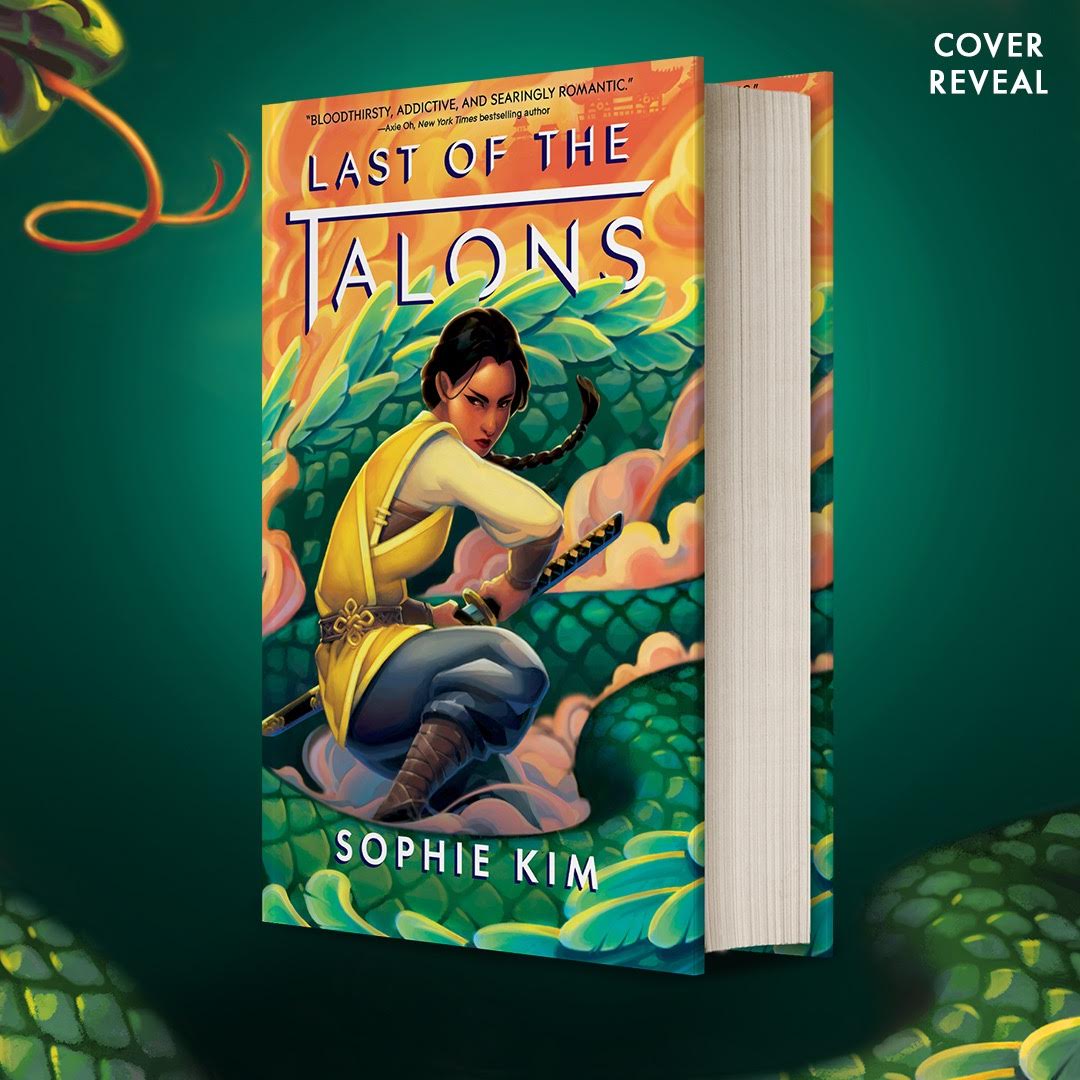 sophiekimwrites's tweet photo. So happy to reveal the cover for LAST OF THE TALONS! @_ashmackenzie has done a brilliant job of bringing Shin Lina to life. Coming 09/27/22. P.S - Exclusive snippet on Paste Magazine!
Amazon: https://t.co/sARQVzBf97
IndieBound: https://t.co/nqmV9CVxvk
B&amp;N: https://t.co/MuUT1XHvZI https://t.co/xyKvmdhgJW