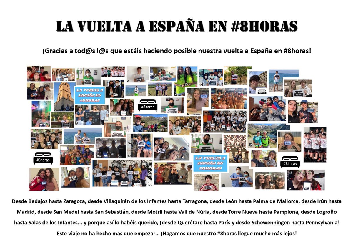 becritical8h's tweet image. Nuestra vuelta a España en 8horas no para… ¡Gracias a tod@s l@s que la estáis haciendo posible! drive.google.com/file/d/16-nJJQ…