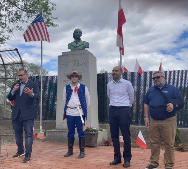 david_biele's tweet photo. Wonderful time celebrating Polish culture &amp; heritage with neighbors &amp; colleagues at this weekend’s @PolishFestBos at @PolishClubBos while enjoying delicious pierogis &amp; kielbasa! 

Thanks to the event organizers for bringing the community together again for this great tradition! https://t.co/jcxaNModOc