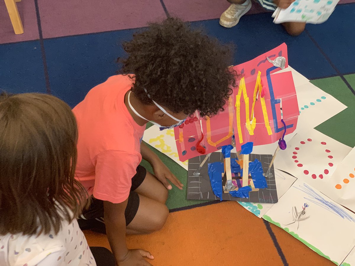 STEMbieda's tweet photo. Love the Novel Engineering going on in second grade! Look at @MsDReadsTooMuch dragons’ billboards! @sarapruett5 @TerryHarness @drjtoney @msbringslid #STEMifySPARK #STEMintoreading https://t.co/3r9sV0EKqy