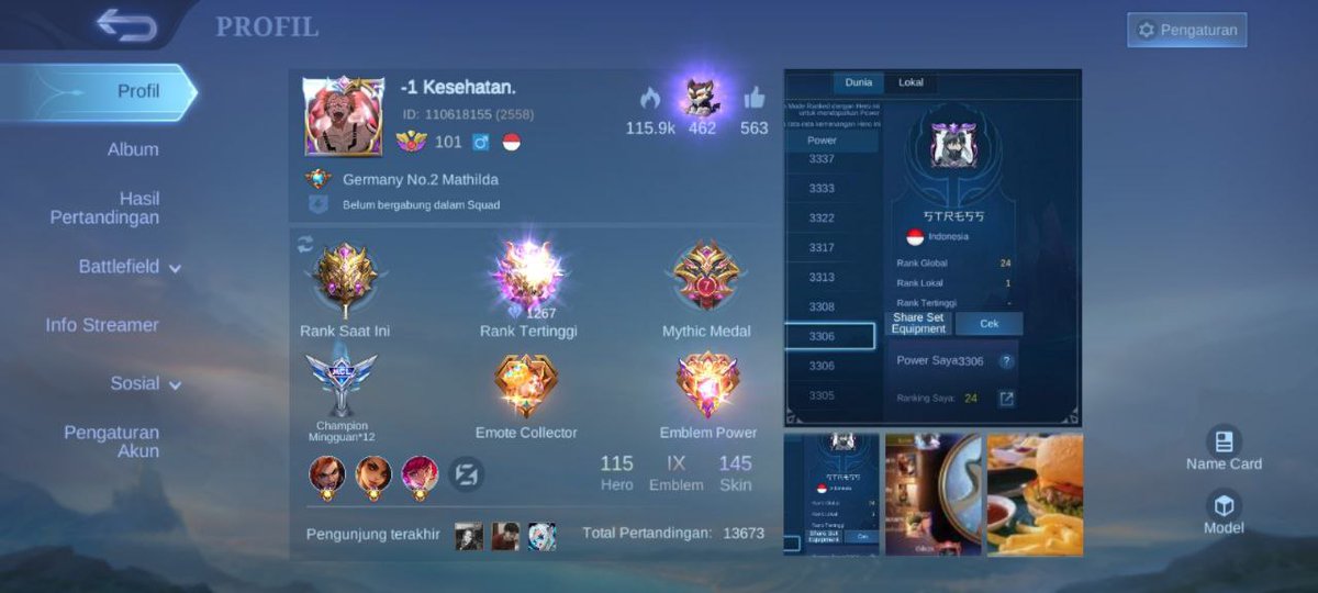 zahranikack's tweet photo. @JAIKESIHM akun ara mau kak? ex glory1,2k 
harganya 350k https://t.co/GBvdQCOVVH