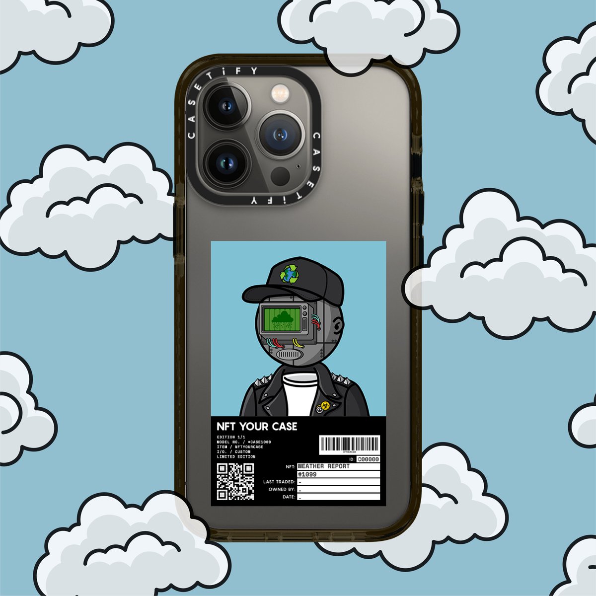 Hey y’all!!! We’re partnering with <a href="/Casetify/">CASETiFY</a> / <a href="/nftyc/">NFTYC ❤️ Memecoin</a> to give out 3 custom cases with your Weather Report NFT on them.

To enter:
1⃣ Must be Weather Report NFT holder
2⃣ Follow @artFT + <a href="/nftyc/">NFTYC ❤️ Memecoin</a> + @WeatherReportNFT
3⃣ RT + Tag 3 besties