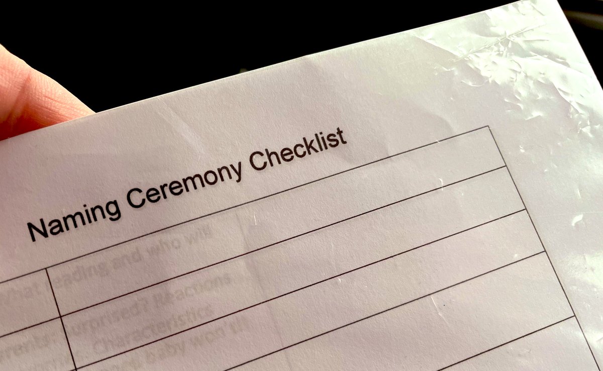 LorraineRosshss's tweet photo. Checklist at the ready! Looking forward to meeting another family this evening to plan the welcoming of their latest addition to the family #namingday #family #humanist #humanistsocietyscotland https://t.co/QdJDKwylEr