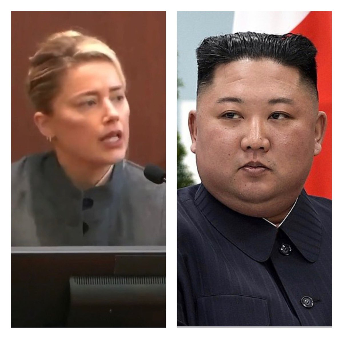 Leefairley's tweet photo. Looking like Kim Jong-Un today …
#amberturd #JusticeForJohnnyDepp #AmberHeardJohnnyDepp https://t.co/7j6mI8BwrW