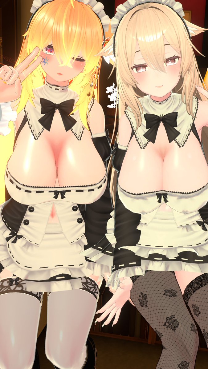 サツキさんと初めてお会いできた～～!!🦊
かわいい....!ラブさんサツキさんを一緒に撮ったり! 