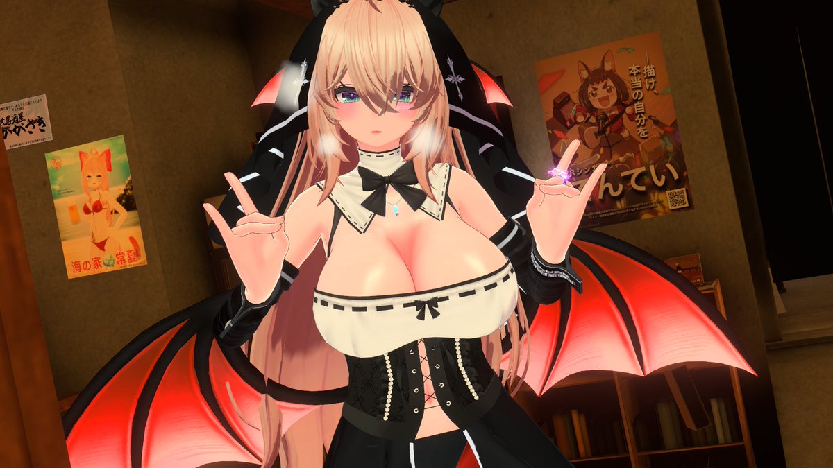 サツキさんと初めてお会いできた～～!!🦊
かわいい....!ラブさんサツキさんを一緒に撮ったり! 