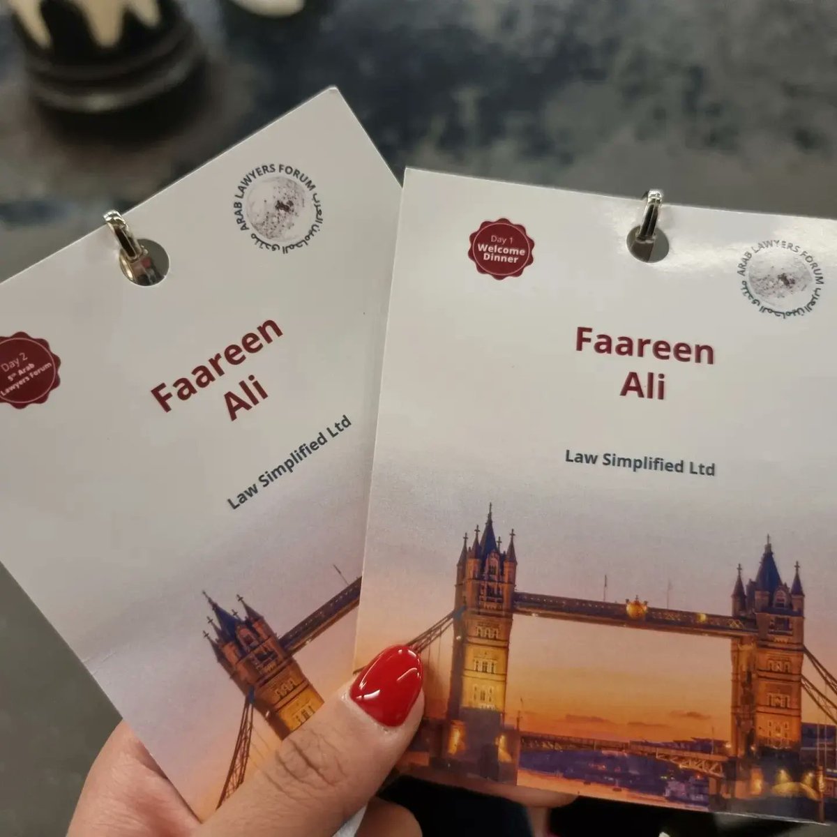 LawSimplifiedUK's tweet photo. We attended the 5th Arab Lawyers Forum with @legateca. A real pleasure to have met some highly-esteemed lawyers, law firms, and businesses from around the world. Many thanks to @TheLawSociety for hosting us for dinner &amp; @jpmorgan for the cocktail party. We had a smashing time!🕺 https://t.co/jlDP9xCw4F