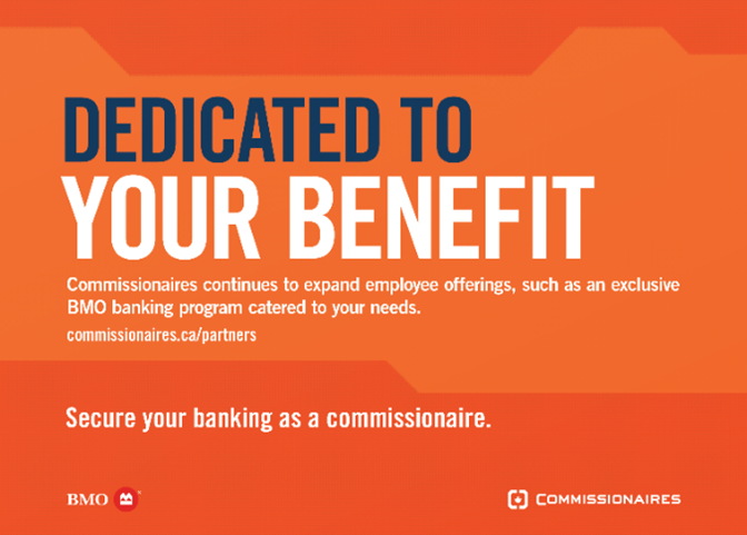 #TreatyourselfTuesday and start banking with BMO! Regardless of your future financial goals, you can be sure that BMO will give commissionaires exclusive deals tailored to your needs! commissionaires.ca/en/partners