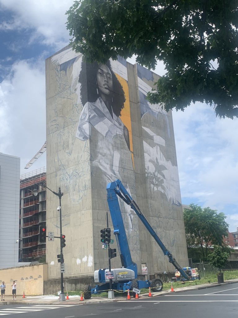 lulagoce's tweet photo. GM from Washington DC!
@lula and Ventura for social media :
#zerohungermurals #zerohunge
@lulagoce
@StreetArtMkind
@wfpusa @worldfoodprogramme
@ddotdc
#washingtondc
#muralart
#inprocess https://t.co/d24zXCQEo2