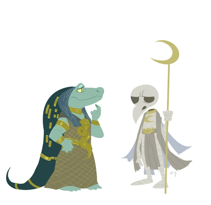 🐊🐦 