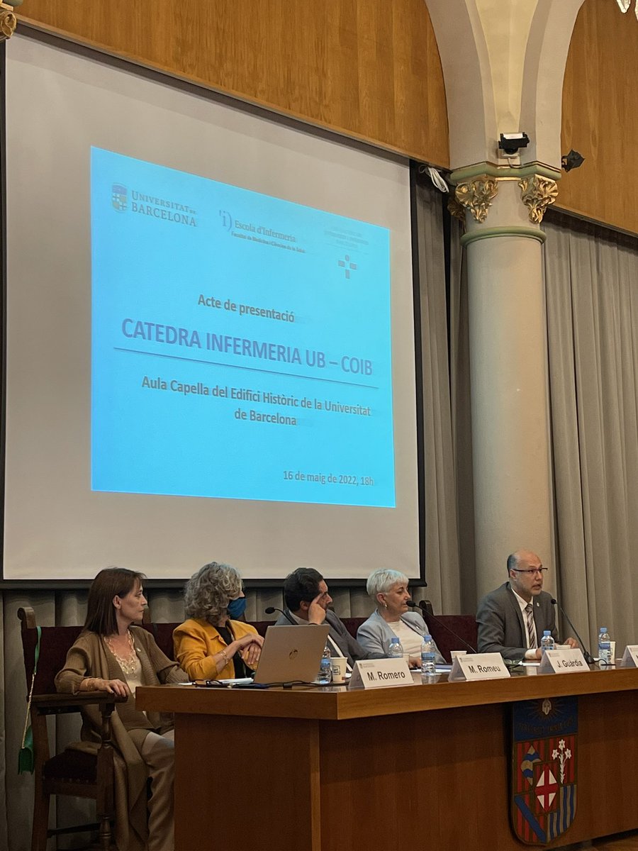 jordisopena's tweet photo. La càtedra @UniBarcelona @COIBarcelona serà la primera centrada en infermeria a Catalunya i la segona de l’Estat. Un gran dia per la professió https://t.co/Dec4bvkMBX