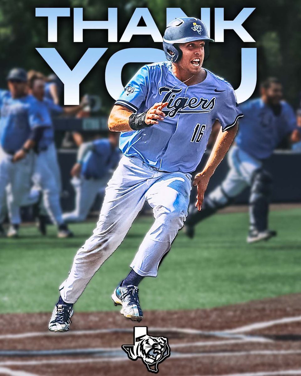 ETBU_Baseball's tweet photo. All we can say is thank you!

Thank you all for the support whether it was being a fan, helping in coverage, or just being there for our team.

We’ll see you next year. 🐯��️
#TigerBaseball #TigersUnite #PlayBall https://t.co/b1di9tmb1Y