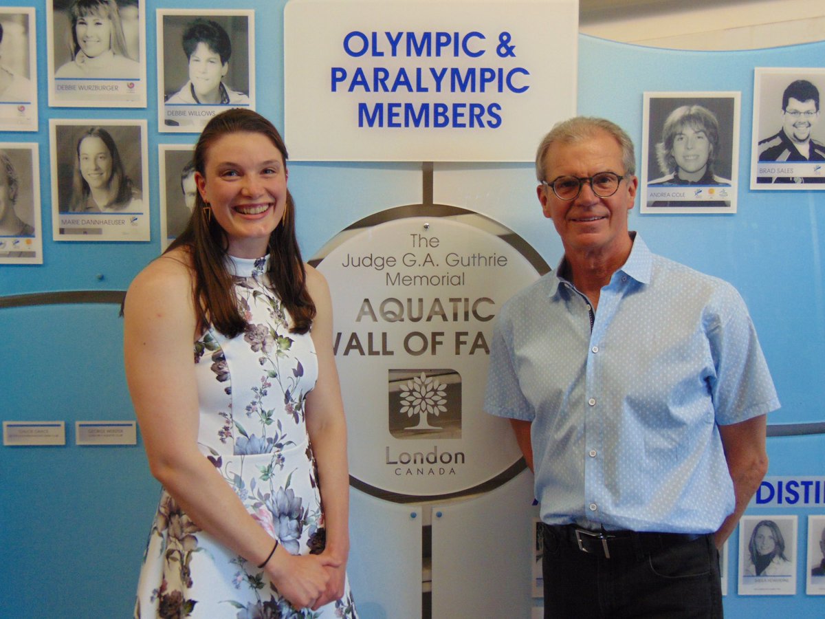 Congratulations to our 2022 Wall of Fame inductees!

Maggie Mac Neil
2022 Olympic Gold, Silver and Bronze Medalist

Jillian Best
2017 and 2019 World Transplant Games

Charis Huddle
2019 FISU Games 

#ldnont #londonontario #walloffame2022 #amazinglondoners