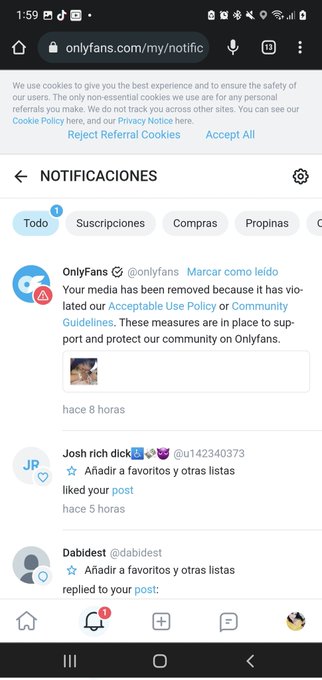 Quieres ver mi video censurado por onlyfans?....env&iacute;a a mi paypal y te lo env&iacute;o por interno 😈 https://t