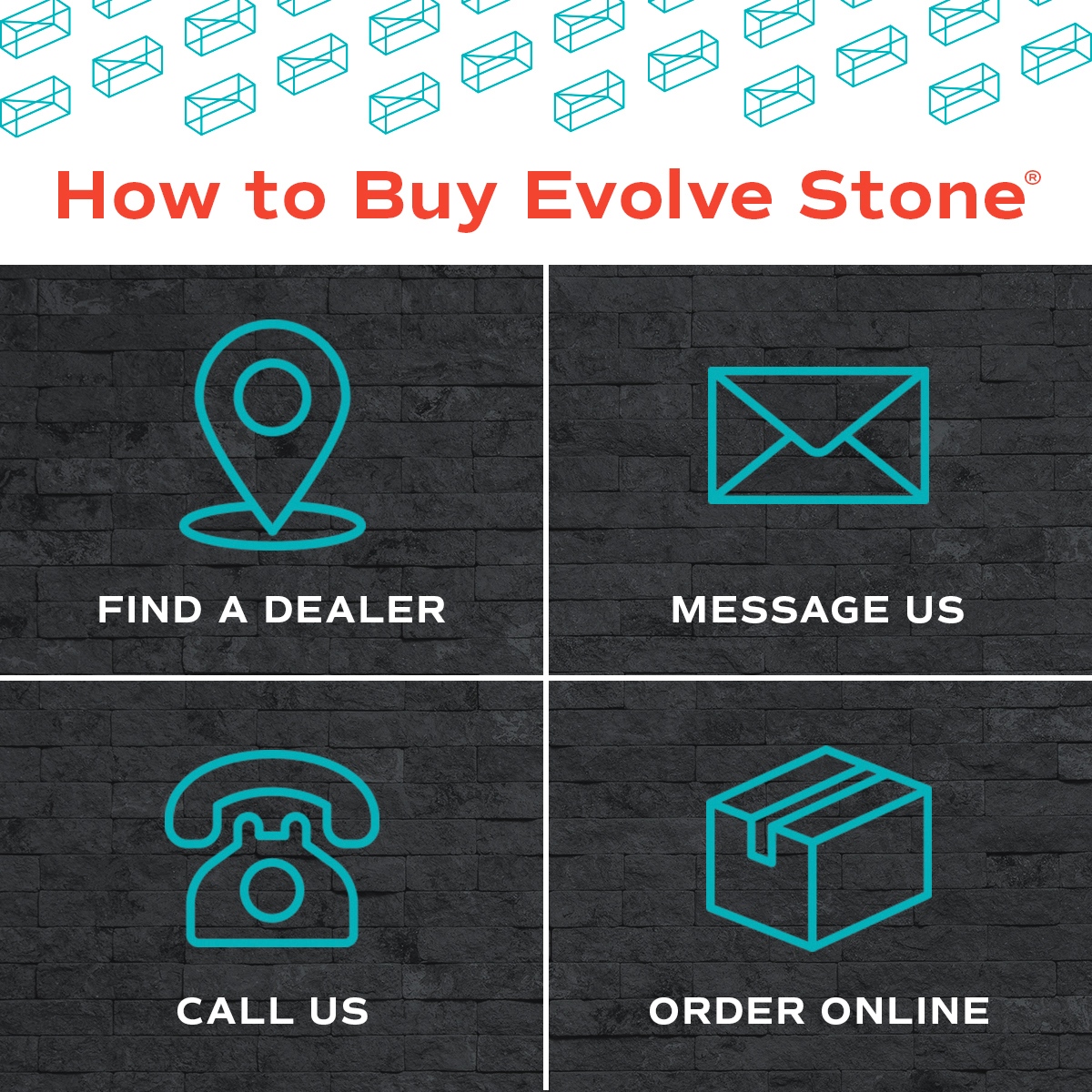 Looking to get Evolve Stone but unsure how? Visit our website to learn about the different ways to get our product: bit.ly/3ufBFfb #EvolveStone #StoneVeneer #FauxStone