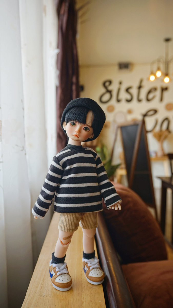 bobangVip's tweet photo. เสี่ยวป๋อ-เสี่ยวจั้น @ Sister Cafe 🧋
ใส่ชุดแบบเข้าธีมสีกัน แต่ไม่เข้าสไตล์ 555
#หม่าหม้าเจ้าพกก้อน
#bjdthailand #bjd #Heydoll #MysticKids https://t.co/wcApz6cCR2