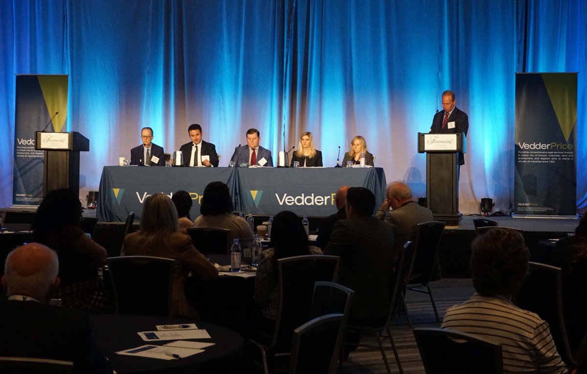 VedderLaw's tweet photo. On Friday we hosted our Labor & #Employment Seminar in Chicago. Thanks to all who were involved for a successful event! To learn more about our #VedderWorks series in #London, #NewYork & #WashingtonDC, along with our #California webinar, visit below. https://t.co/Cmf3rkDvFs https://t.co/E5cxRIxFS3