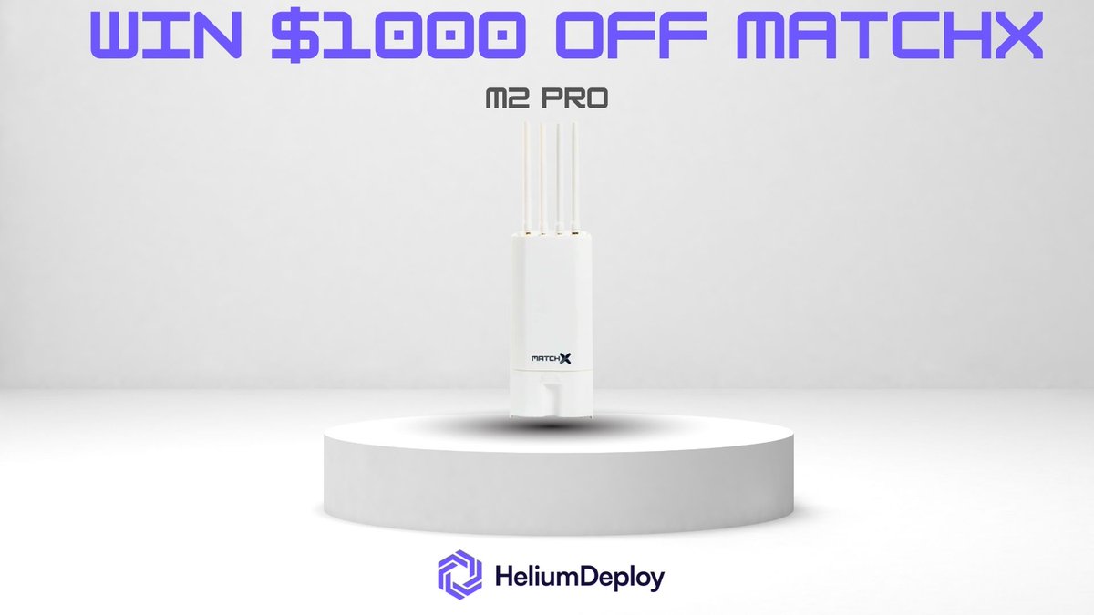 NEW Contest alert: $1000 of a M2 miner pro Giveaway! 🔥🔥 Follow the steps to earn points for your chance to win: 👉 sweepwidget.com/view/57147-3za… 1. Check if your location is optimal for MXC mining 2. Tweet this tweet 3. Retweet this post