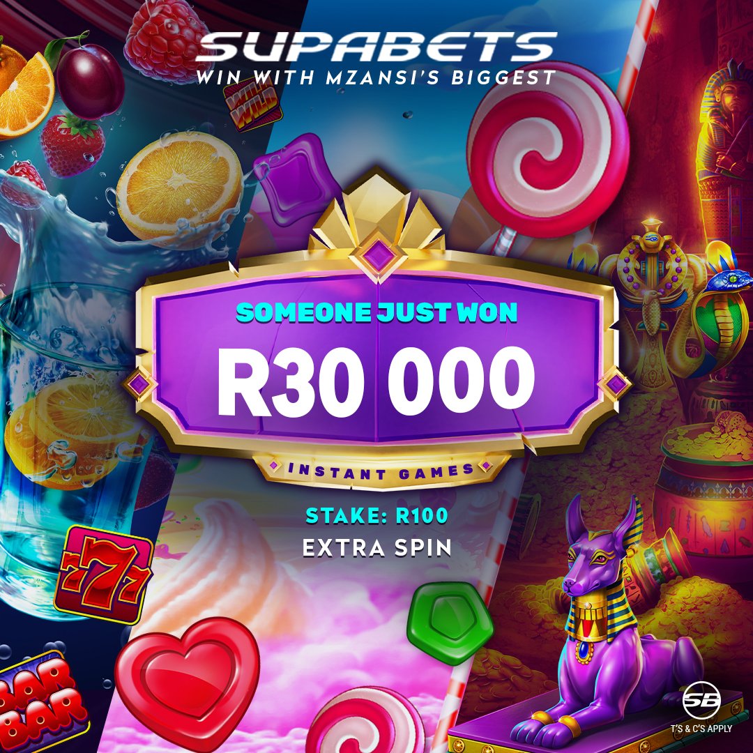 Supabets_mzansi's tweet photo. 🚨SOMEONE JUST WON🚨
What are you waiting for #Supacrew👻
#sjw #Instantgames #Extraspin #Supabets
PLAY HERE ⬇️
https://t.co/ZIJlLVicIn https://t.co/Wl0YPcOGV2