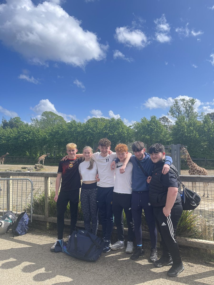 colaisteabbain's tweet photo. A great day had by 2nd year Ag and all 3rd year students at @JumpZone_ie  and @DublinZoo today. A long overdue well deserved trip. https://t.co/7nbVKcxg3j