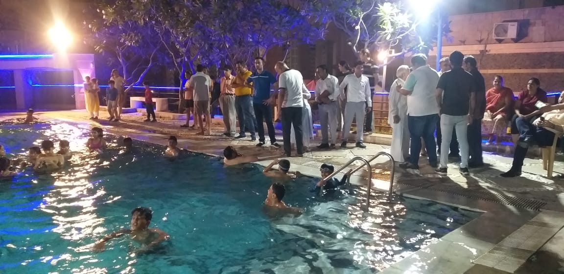 PranayamReside1's tweet photo. Inauguration of swimming pool at Pranayam, today! https://t.co/ONQhBDWEk9