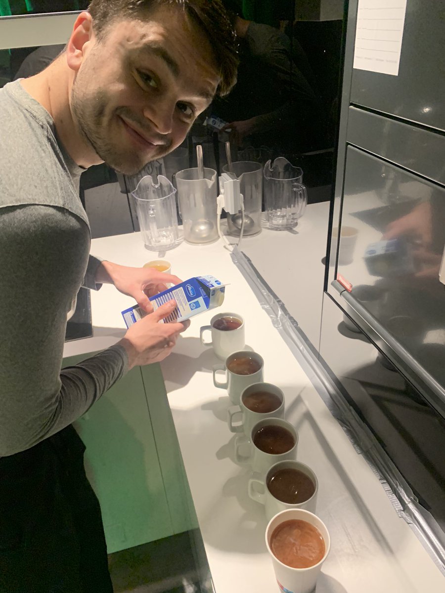 8matthewmyers's tweet photo. Is there anything more British than a production line of tea makers for bedtime 😁 @TeamGBicehockey https://t.co/V66f0kBqFa