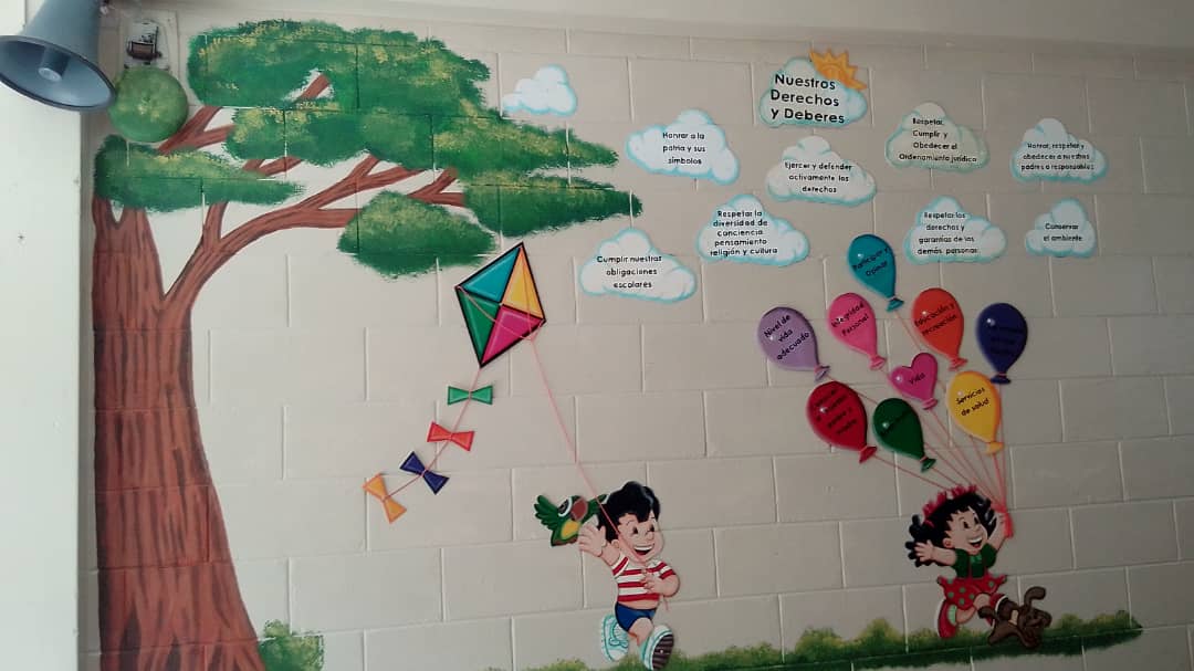 EbMonsenor's tweet photo. #fotos Inaguracion de Mural y Carteles Deberes y Derecho de Niños(as) y Adolescentes en nuestra institución educativa @MariiaPalomares  @ZonaEduTrujillo @Gerardo4fPsuv @escprimariatru @zaacrojo @Circuito3Red12 @MPPEDUCACION @NicolasMaduro @_LaAvanzadora #JuntosSeguimosadelante https://t.co/DecuXZjk4r