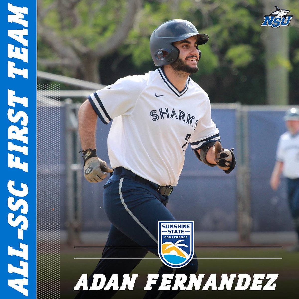 NSU_Baseball's tweet photo. First-Team Sharks ⭐️🦈⚾️

#PrepareToDominate // #SharksBaseball https://t.co/26WNAdj3fL