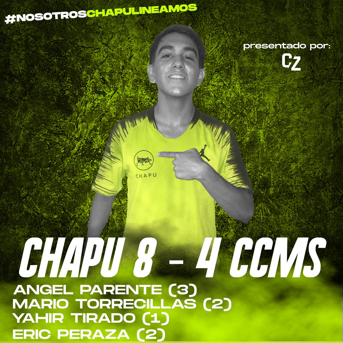 ChapulinesG's tweet photo. La semana pasada fue perfecta, 2/2 y seguimos con la buena racha.💚🦗

#NosotrosChapulineamos https://t.co/eVuvKF6Bds