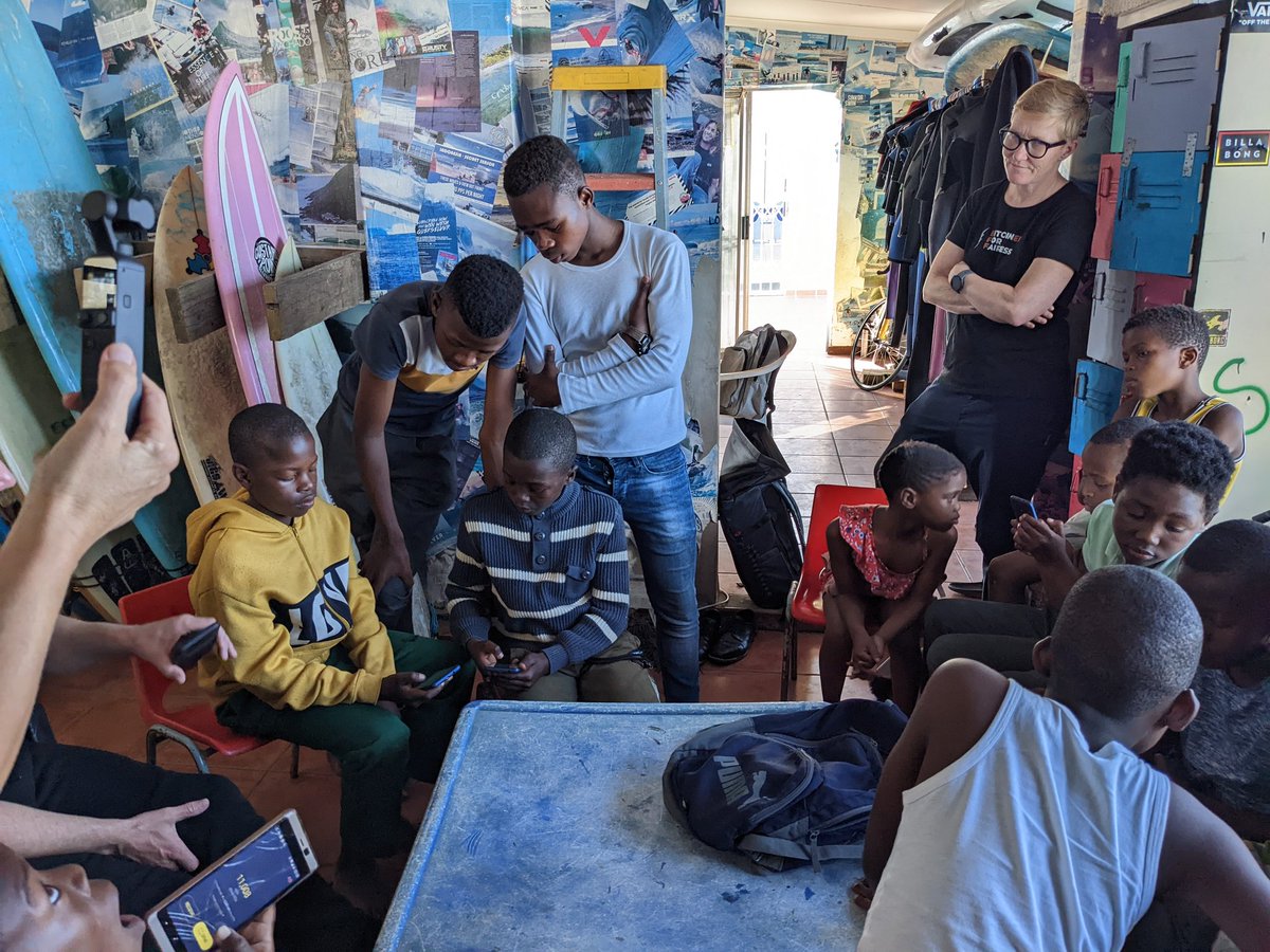 anitaonl's tweet photo. I agree. Thanks @the_surfer_kids and @BitcoinEkasi. I hope to see you again. It was a pleasure meeting you all! #Hodl 🤙 https://t.co/8LrVQNlFds