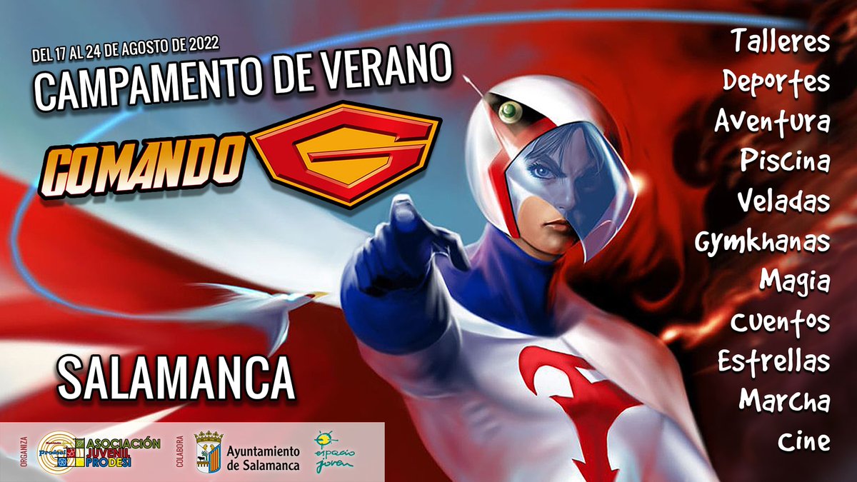 ajprodesi's tweet photo. ¡Llega #ComandoG, el campamento de verano de #PRODESI! 🚀⬇ https://t.co/NBp6VeSouB