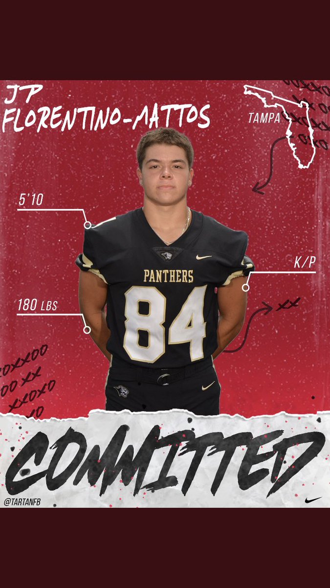 All Glory to GOD! I am excited to take my talents to Carnegie Mellon University! Thank you to my family their endless love, to my coaches and to everyone who has supported me through this process.
<a href="/plantpanthersfb/">Plant Panthers Football</a> 
<a href="/TartanFB/">Carnegie Mellon Football</a> 
<a href="/CoachRyanLarsen/">Ryan Larsen</a> 
<a href="/irltb85/">Hank Brown</a> 
@coachfloppy 
@pahb_edits