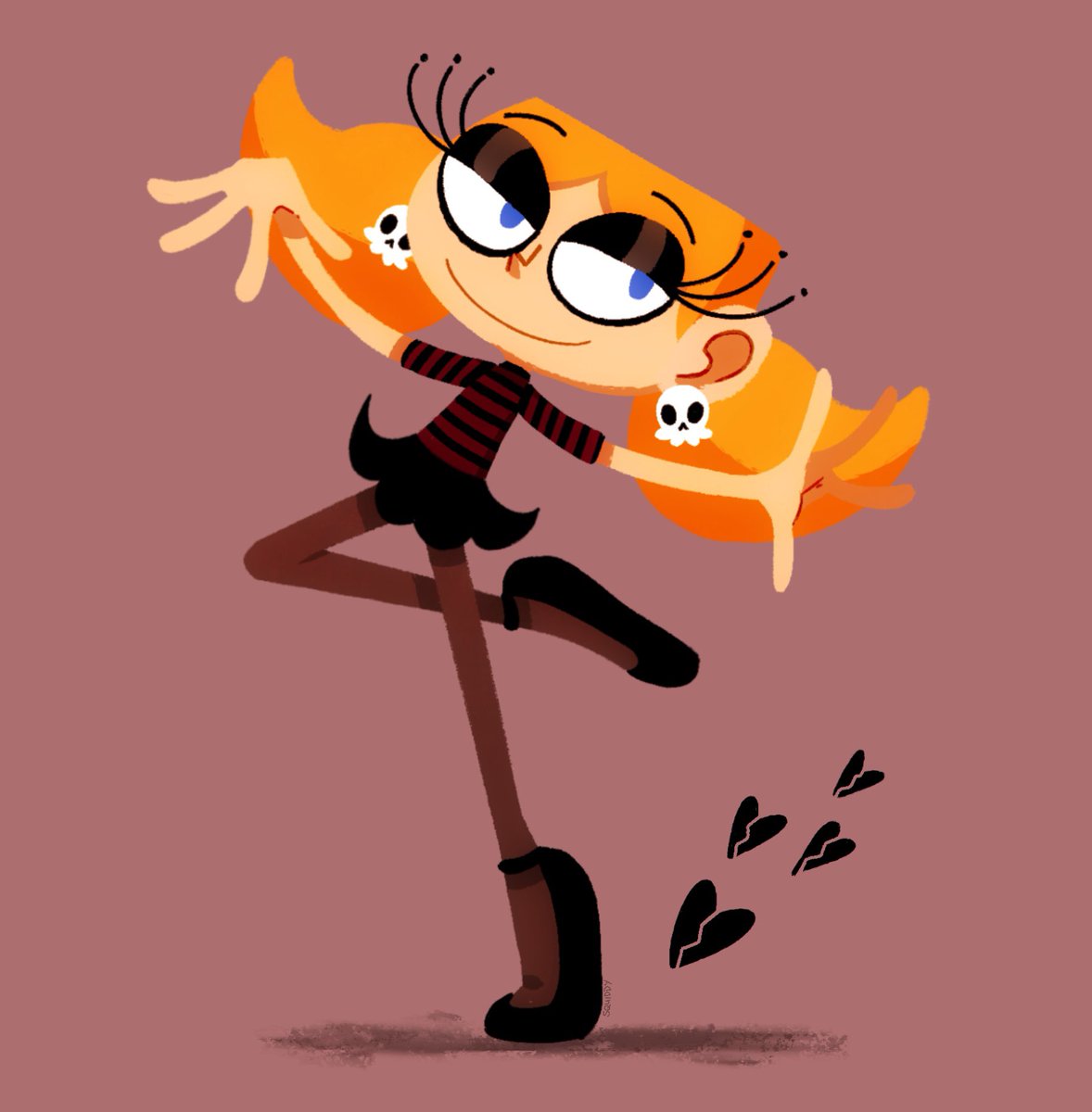 fuchsia_ff00ff's tweet image. I’m surprised people liked my Goth DeeDee! I’m available for requests since I’m currently lacking creativity atm.

#DextersLaboratory #CartoonNetwork #DeeDee #gothicgirl