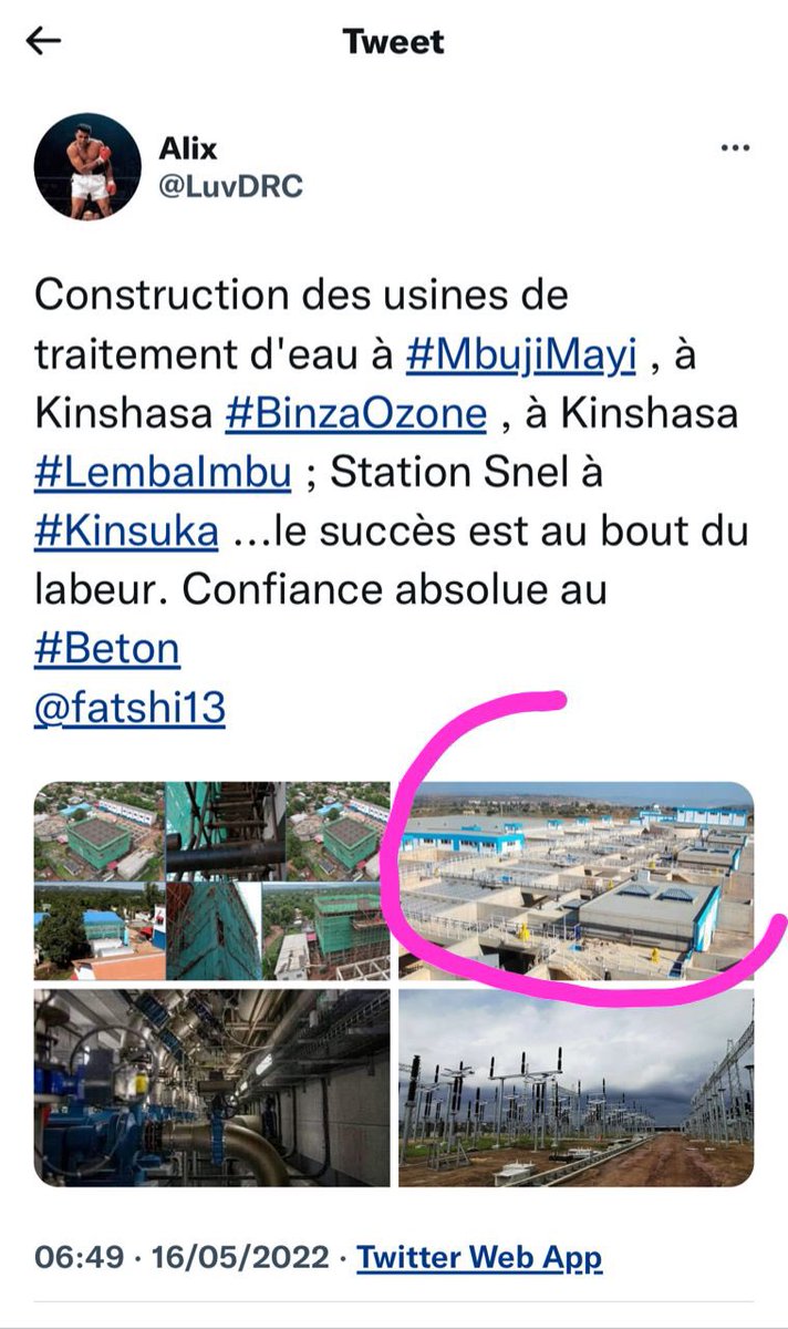 jonel1509's tweet photo. @DieuWedi1 @LuvDRC Toi tu trouves normal que quelqu’un utilise les images d’un autre pays pour faire passer cela pour des réalisations se faisant dans notre pays? Avec ces images tu sais maintenant qui doit quitter la sorcellerie! 🤧 https://t.co/1g7u0v1YKl