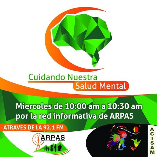 arpassv's tweet photo. 🎙#ProgramasArpas| Cuidando Nuestra Salud Mental
Escúchalo todos los miércoles, a las 10:00 am a través de la Red Informativa de ARPAS.
📻 92.1 F.M. y 106.1 F.M. en el Bajo Lempa
🌐https://t.co/EhPUT0dvbh
💻Puede ver su transmisión en vivo por Facebook y Twitter
@acisam_oficial https://t.co/vMIzgmx16f